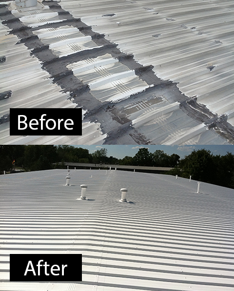 commercial-metal-roof-coating-goshen-ft-wayne-indiana